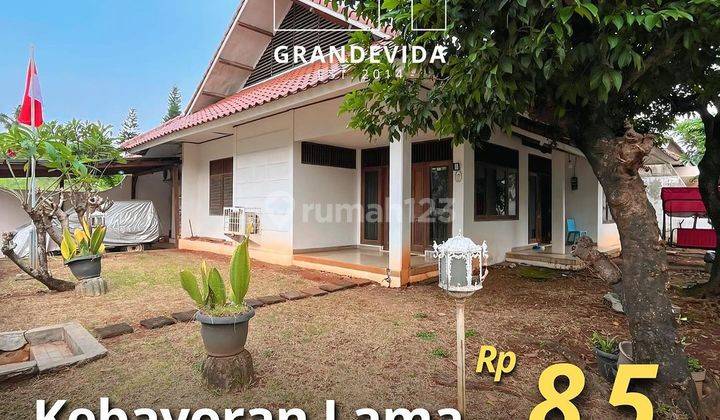 Rumah Lama Di Kebayoran Lama Lokasi Tenang 1