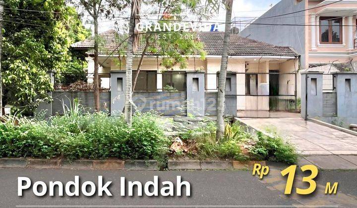 Rumah Pondok Indah Jalan Lebar Lingkungan Tenang 1