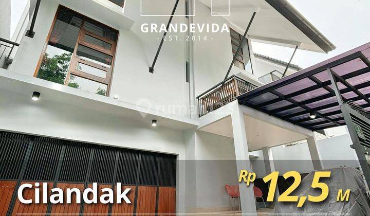 Rumah Di Cilandak 3 Lantai Siap Huni Ada S.pool 1