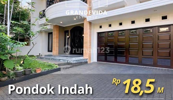 Rumah Di Pondok Indah Siap Huni Ada S.pool 1