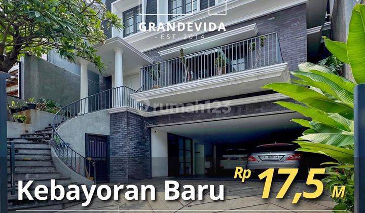 Rumah American Clasic Di Kebayoran Baru Siap Huni 1