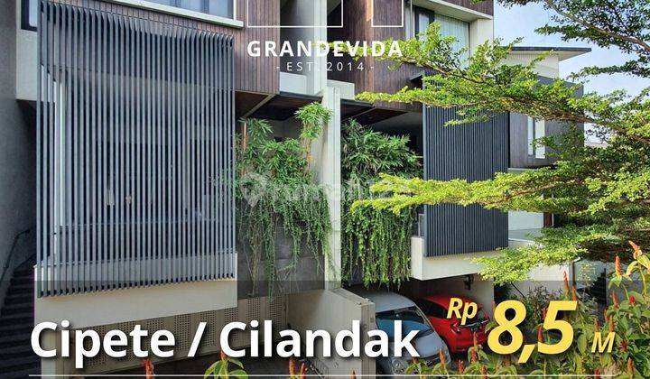 Rumah Siap Huni Di Cilandak Ada S.pool Dalam Cluster 1