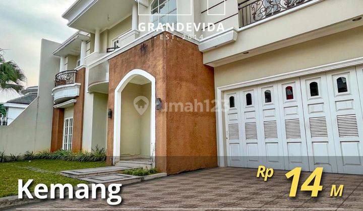 Rumah Di Kemang Halaman Luas Dan Siap Huni 1