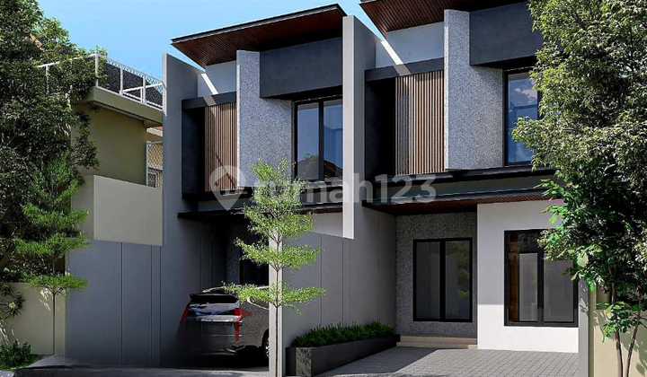 NEW 2-STORY HOUSE IN MANYAR JAYA, EXCELLENT, HIGH QUALITY