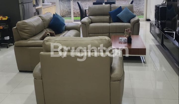 DHARMAHUSADA INDAH, TINGGAL BAWA KOPER, ROW JALAN  2 MOBIL, SIRKULASI UDARA BAGUS