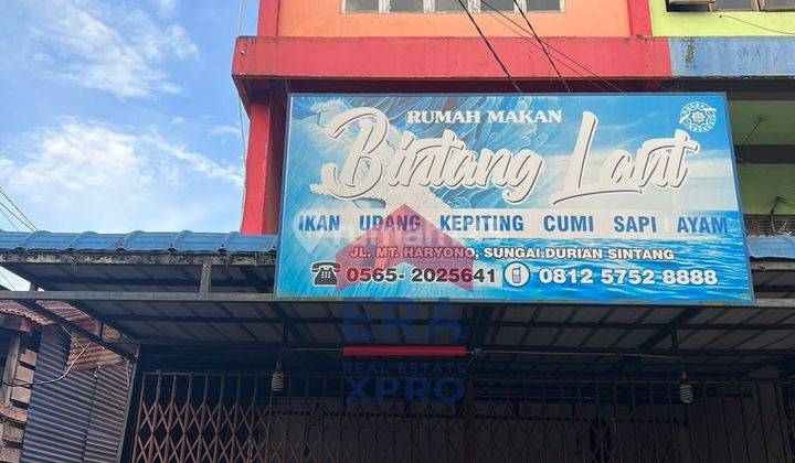 Ruko Cocok Untuk Usaha Tepi Jl. Mt Haryono, Sintang 2