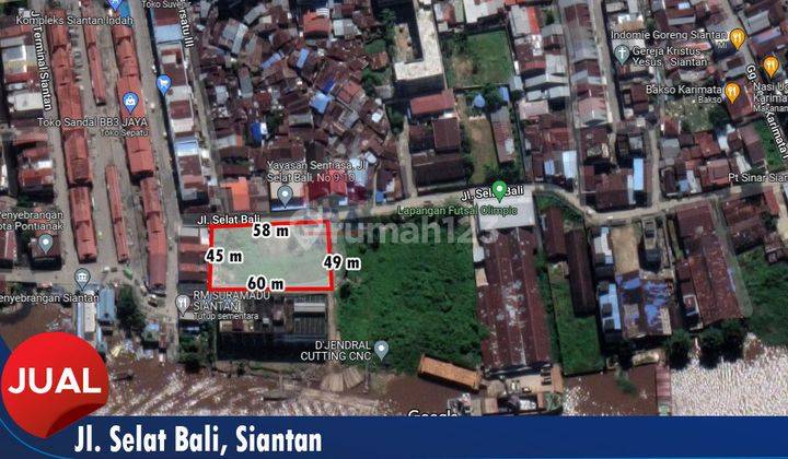 Tanah Siap Bangun di Selat Bali, Siantan 1