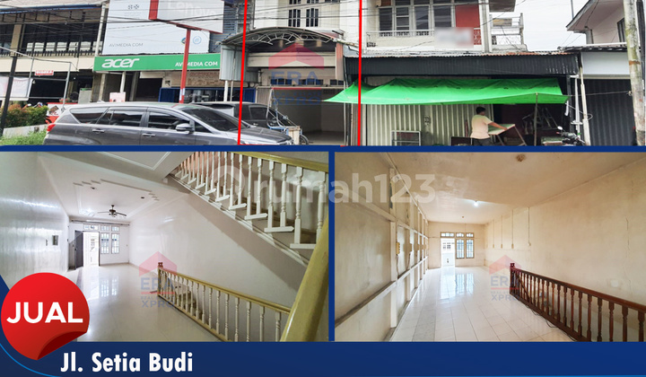 Ruko Siap Huni Tengah Kota di Jl.setia Budi 2