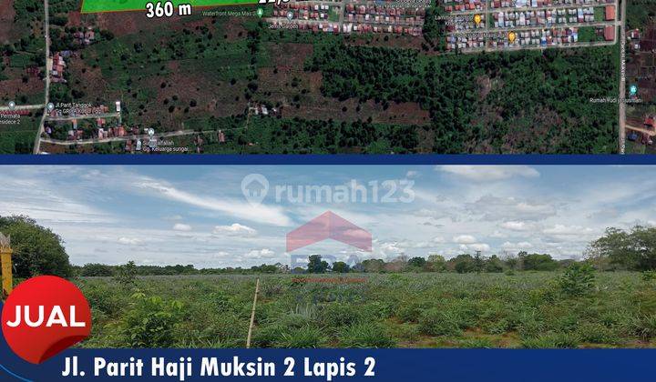 Tanah Cocok Untuk Investasi Rumah Subsidi di Parit Haji Muksin 2  2
