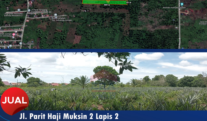 Tanah Cocok Untuk Investasi Rumah Subsidi di Parit Haji Muksin 2  2