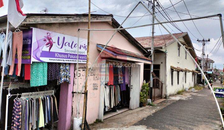 Rumah 4 Bangunan Dengan 2 Kios di Tepi Jalan Kom Yos Sudarso 1