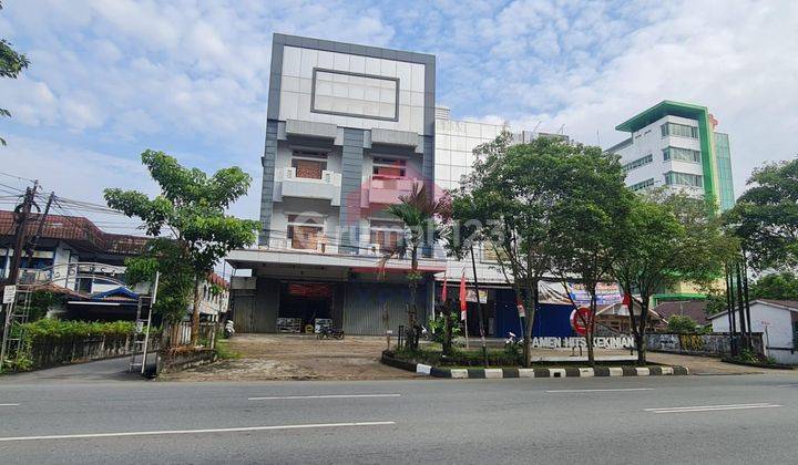 Ruko Beton Dgn Besi H Beam Area Komersil di Sultan Abdurrahman 2