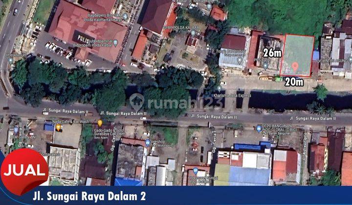 Tanah Lokasi Strategis Siap Bangun di Belakang Polda 2