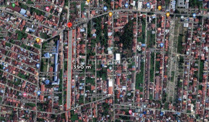 Tanah Strategis Tepi Jalan di Danau Sentarum 1