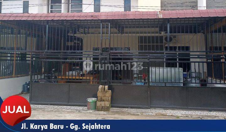 Rumah 2 Lantai Harga Terjangkau Dekat Sekolah Immanuel di Karya Baru 2