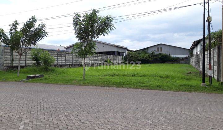 Kavling Tanah Pergudangan Safe And Lock Blok Depan, Siap Bangun 1