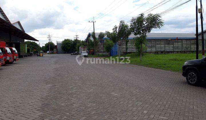 Kavling Tanah Pergudangan Safe And Lock Blok Depan, Siap Bangun 3