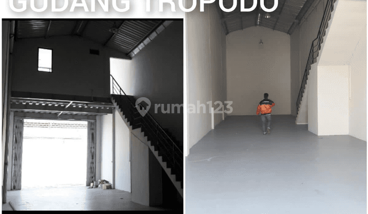 Ruko Semi Gudang di Tropodo, Wadung Asri, Kombinasi Ruko+gudang 2