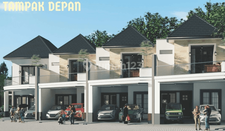 Beli Rumah Tanpa Rba Rumah Minimalis Tenggilis, One Gate System 1