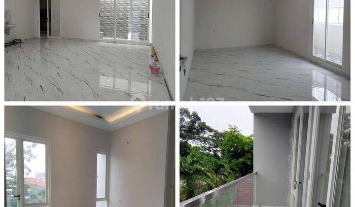 Rumah Model Scandinavian Baru Gress Jalan Utama Komplek Doubleway 2