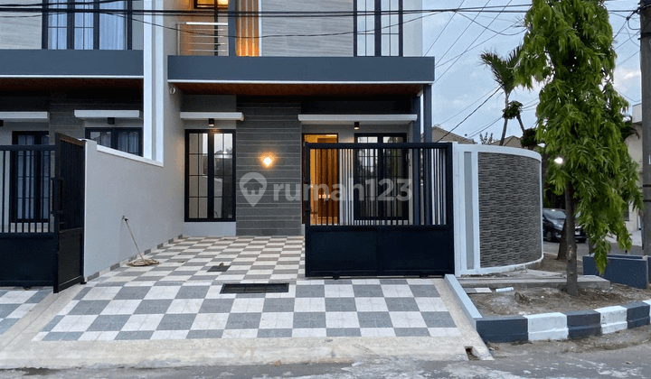 Rumah Sutorejo Prima Surabaya Timur Baru Gress Model Scandinavian 1