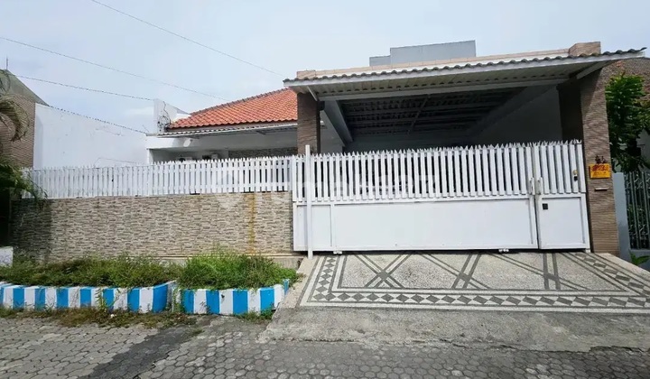 Dijual Rumah Kendangsari Row Jalan Lebar, Dekat Tenggilis Mejoyo