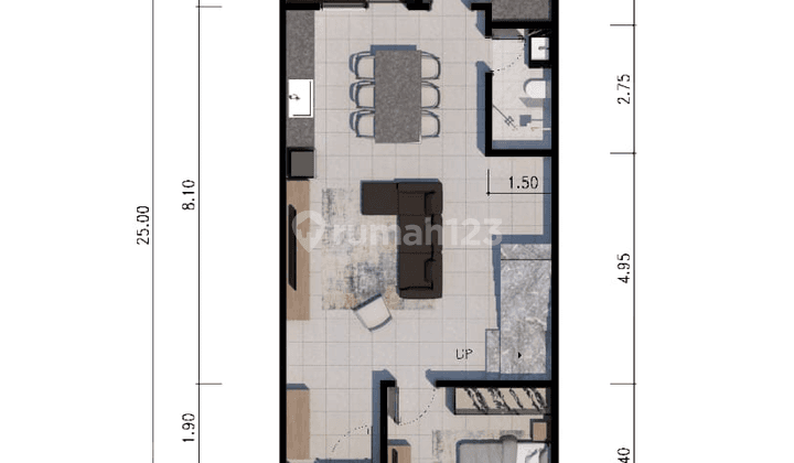 Rumah Manyar 2 Lantai Modern, Bagus , High Quality , Baru Gress 2