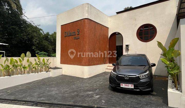 Rumah Dengan Konsep Villa Dilengkapi Privat Pool Di Turi Sleman 1