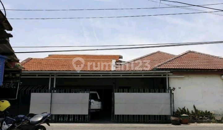 Rumah Usaha Garmen Masih Aktif Dijual Kosongan Di Kebonsari Surabaya