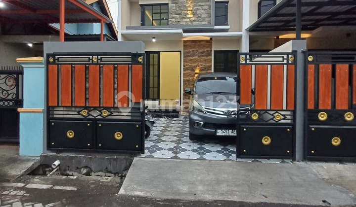 Dijual Rumah Baru Murah Free Tandon Atas Bawahdan Pompa di Raya Mesokan Surabaya Timur Rungkut