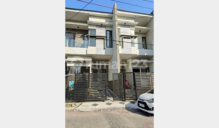 New Wide Row House priced from 1 million near ITS Mulyosari Prima Surabaya. 2