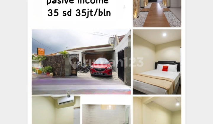 Pasive income 25 sd 35 jt per bulan dijual rumah kos di jalan margorejo dekat RSAL dekat royal plaza surabaya