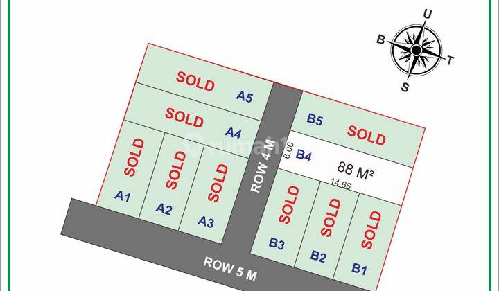 Tanah Dijual Bojongsari Sawangan 5 Menit Metro Parung SHM Aman 4