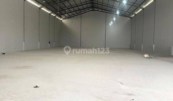 Gudang Baru luas bangunan 800m2 di Kawasan industri candi 1