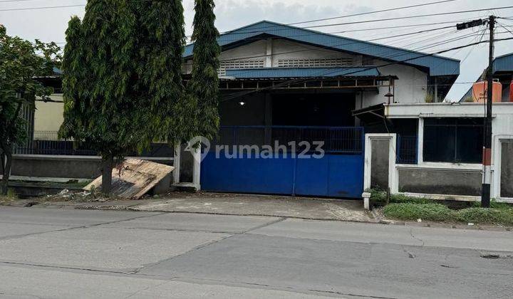 Gudang siap pakai luas tanah 1300m2 di Kawasan industri candi 1