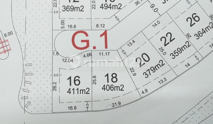 Tanah Kavling Siap Bangun di Graha Candi Golf 2