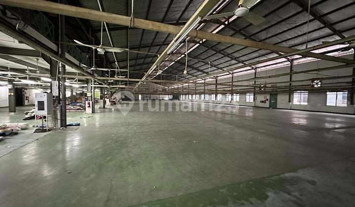 Gudang Pabrik Siap Pakai Ada Loading Dock Zona Industri 2