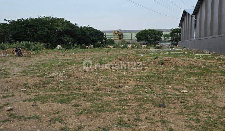 Tanah Siap Bangun HGB Luas 1480m2 Di Kawasan Industri Candi 1