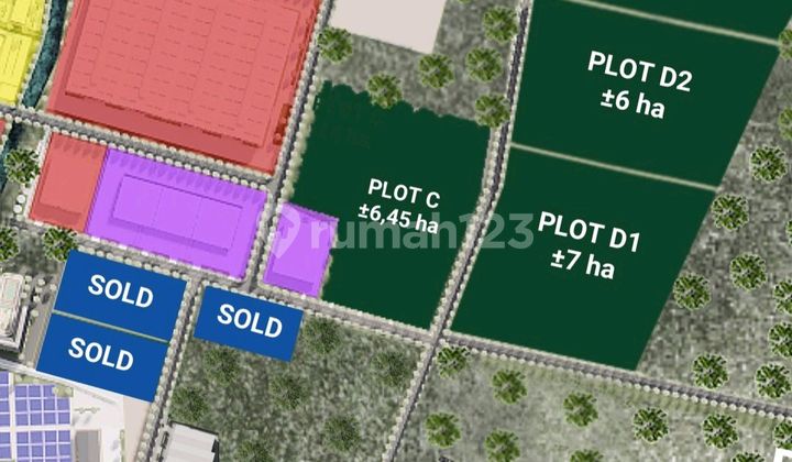 Tanah Siap Bangun Pabrik Dalam Kawasan Industri 1