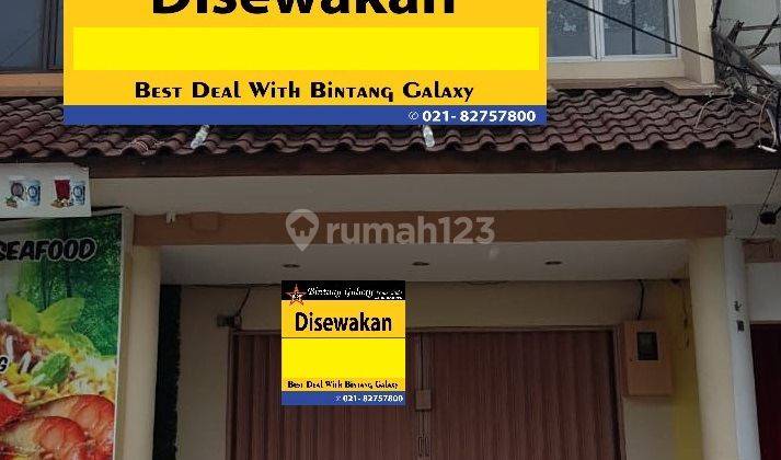 Disewa Ruko 3 Lantai Di Kemang Pratama, Rawalumbu, Bekasi 1