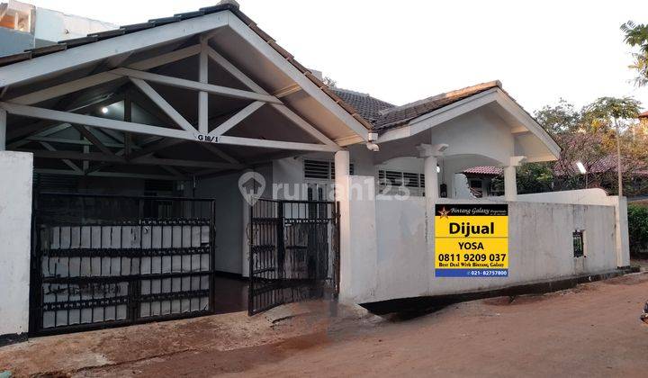 Rumah Dijual Jl. Taman Minas Jatiwaringin Asri, Pondok Gede, Bekasi 1