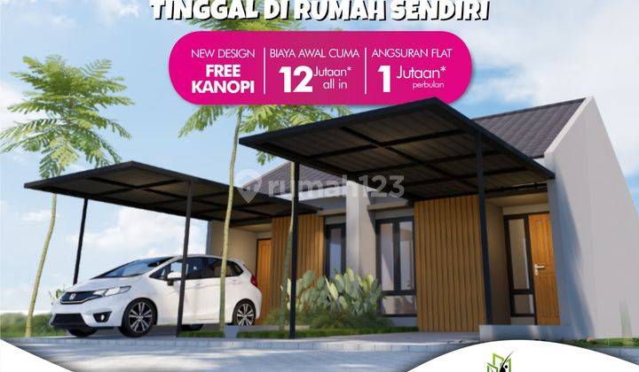 RUMAH 12 JUTAAN FREE KANOPI DI NGUTER SUKOHARJO 1