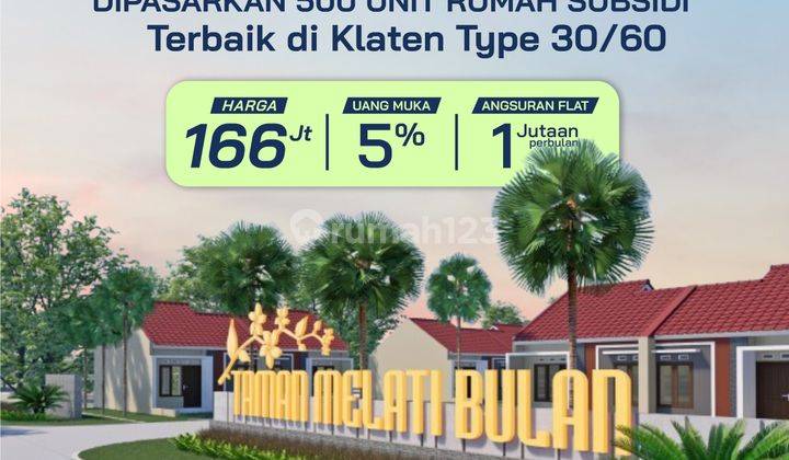 Rumah Subsidi Taman Melati Bulan Di Delanggu  1