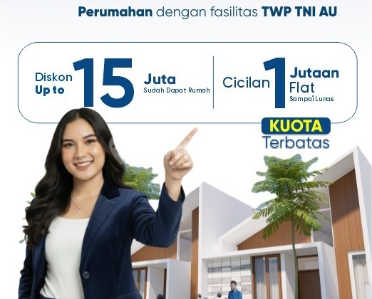 Promo Diskon 15 Juta Rumah Baru Mojopurno