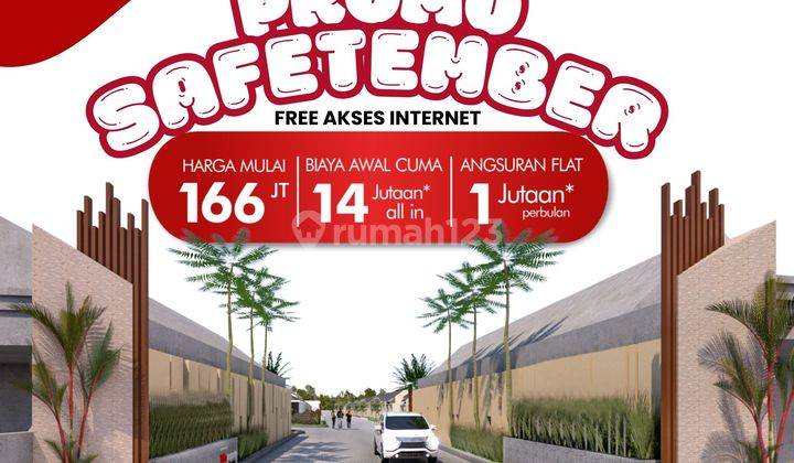 Promo Safetember Rumah 14JUTAAN Di Jiwan  1