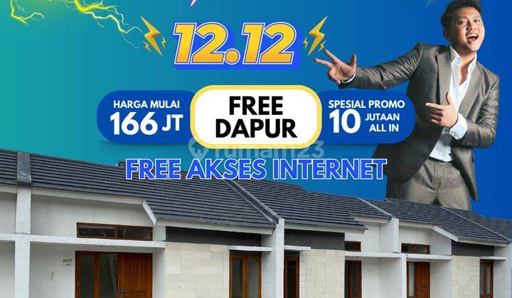 Beli Rumah Promo 12.12 Cuma 10JTAN Free Dapur  1