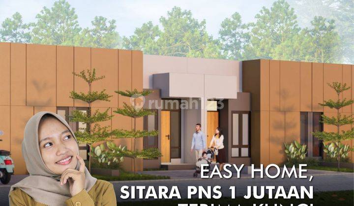 Rumah Cukup 1 Jutaan Terima Kunci Free Kanopi Dan Internet  1