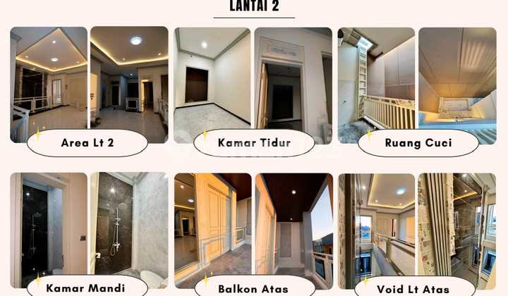 Rumah Bangunan 2 Lantai Mewah Baru Gress di Jalan Manukan Indah Surabaya 2