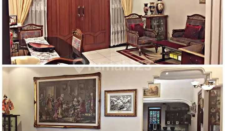  RUMAH MEWAH SEMI FURNISHED DI DARMO BARU TIMUR SUKOMAUNGGAL SURABAYA