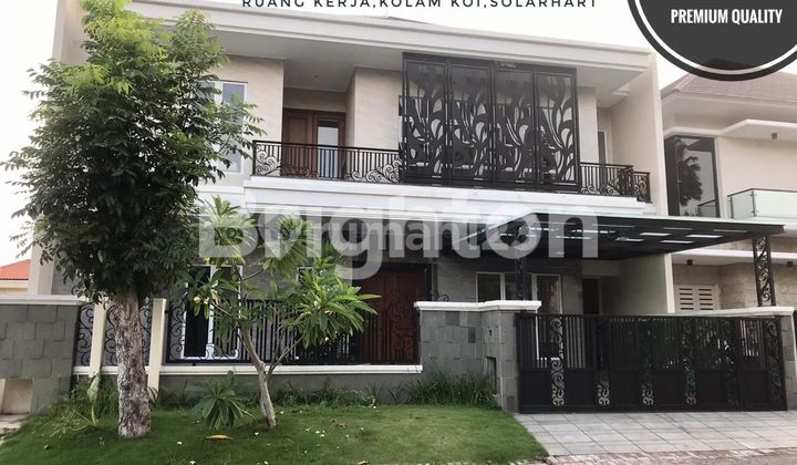 NEW GRESS RUMAH GRAHA FAMILI PREMIUM SPEC, MEDITERANIAN  MODERN STYLE, FREE FURNISHED KUALITAS MEWAH